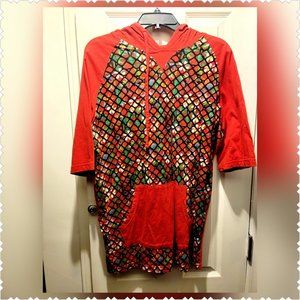 ENYCE SHORT SLEEVE HOODY SIZE L